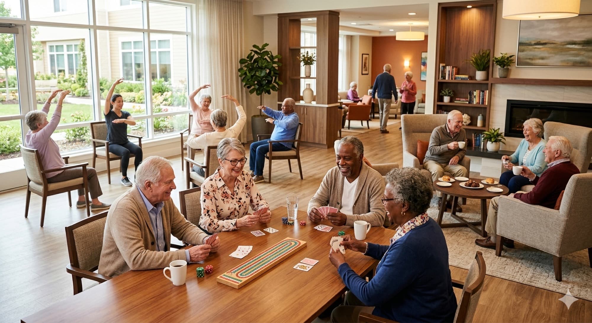 Senior Living property interior.